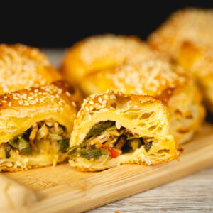 Burrecas de puerro (10 unidades)