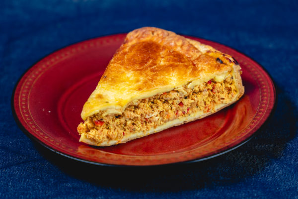 Torta de pollo media