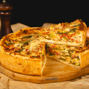 Tarta de zapallitos entera