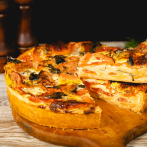 Tarta capresse entera